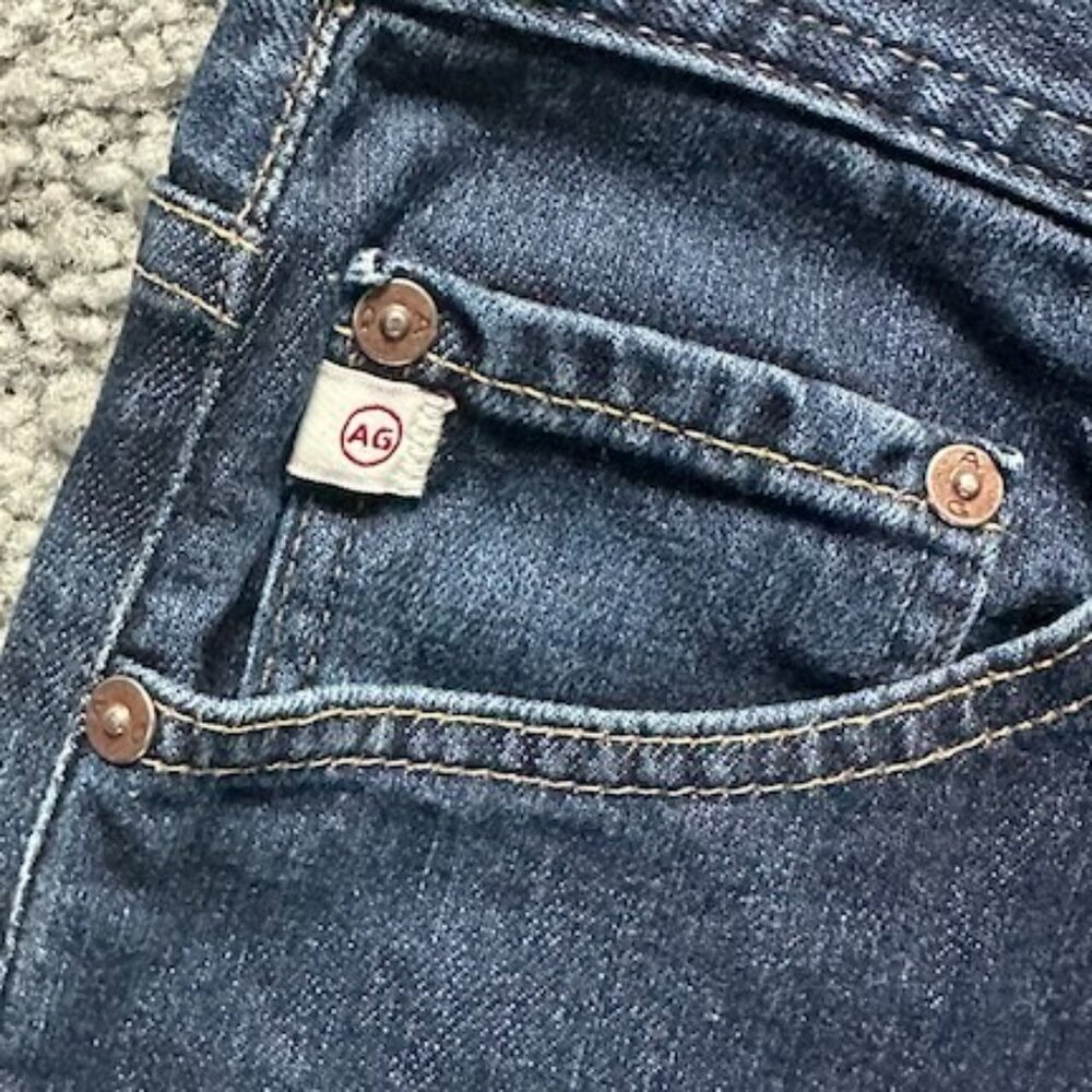 AG ADRIANO GOLDSCHMIED B-TYPE III (3) EASY BLUE DENIM JEANS - MENS 30 X 33 - EUC - Picture 7 of 15